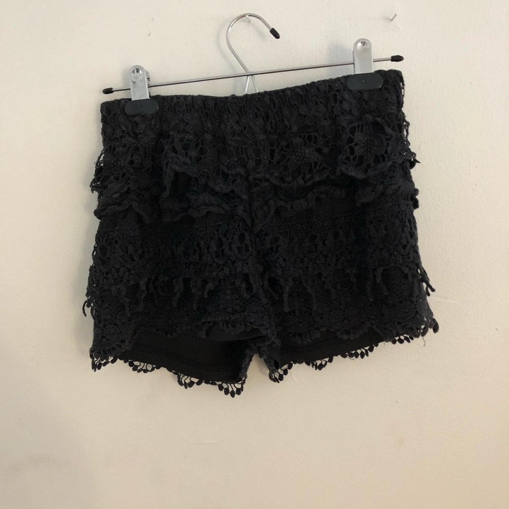 Crochet shorts